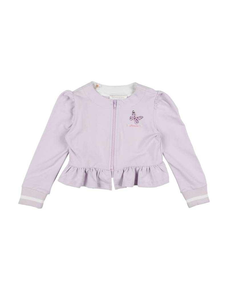 MONNALISA Sweatshirt Kinder Lila von MONNALISA