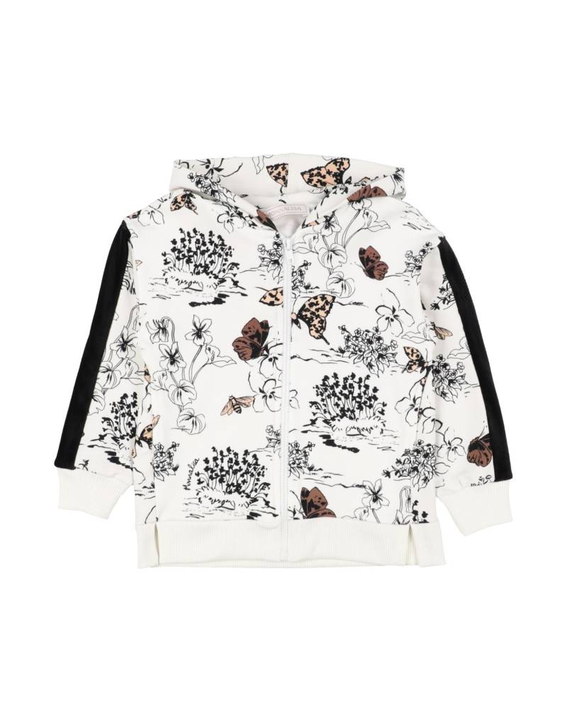 MONNALISA Sweatshirt Kinder Off white von MONNALISA