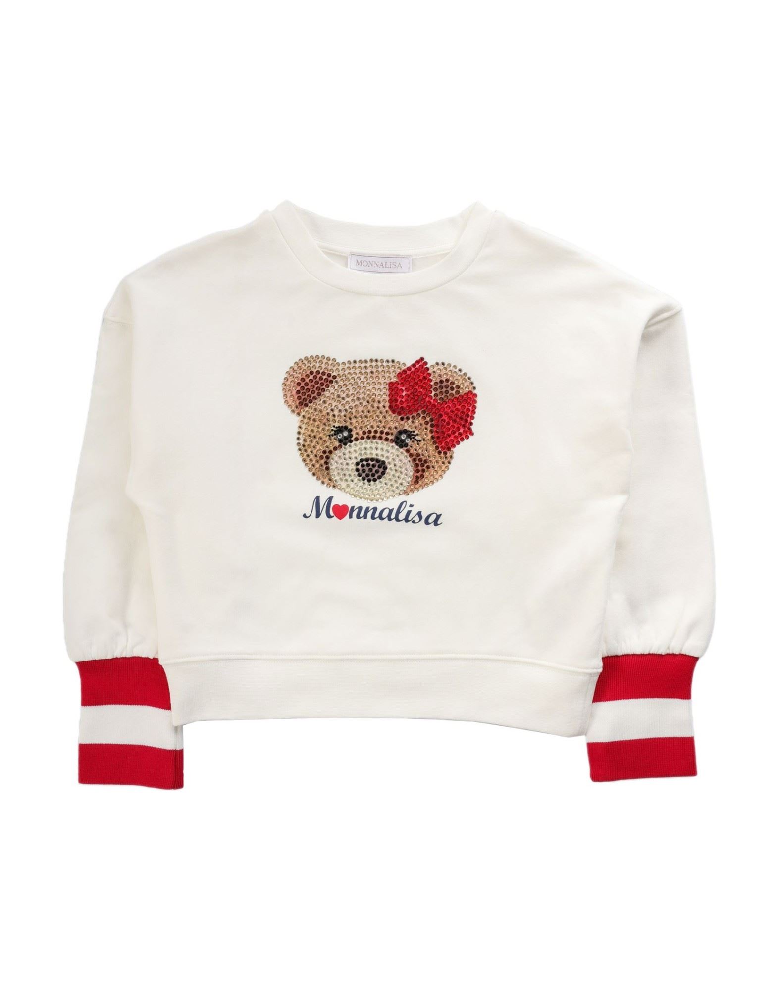 MONNALISA Sweatshirt Kinder Weiß von MONNALISA