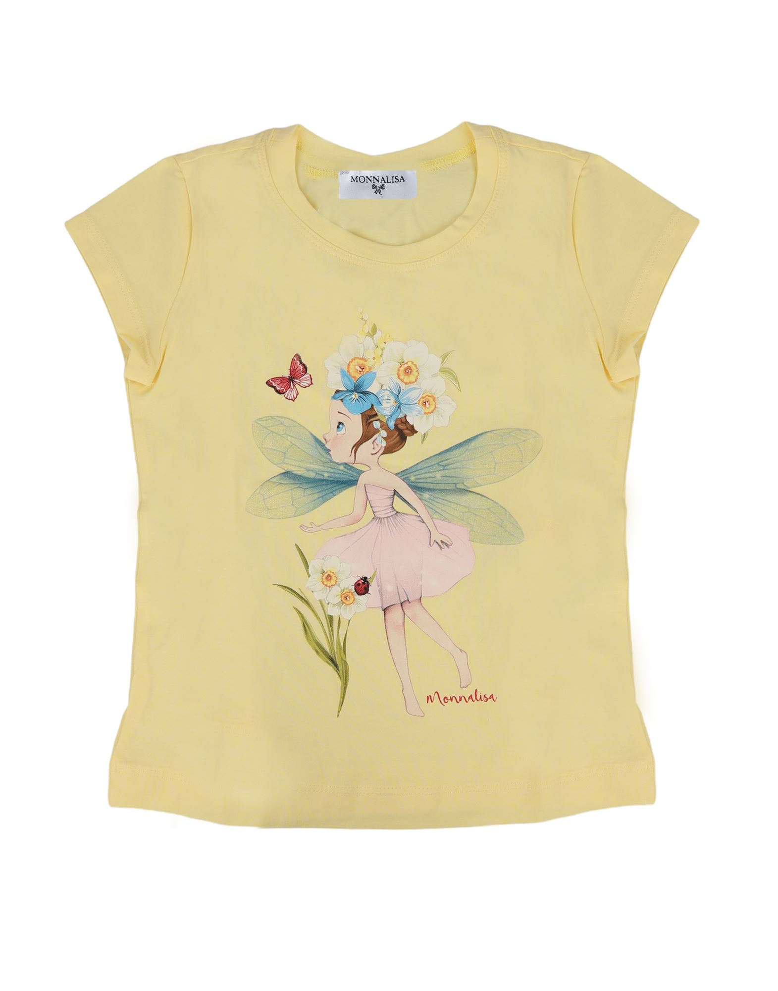 MONNALISA T-shirts Kinder Gelb von MONNALISA