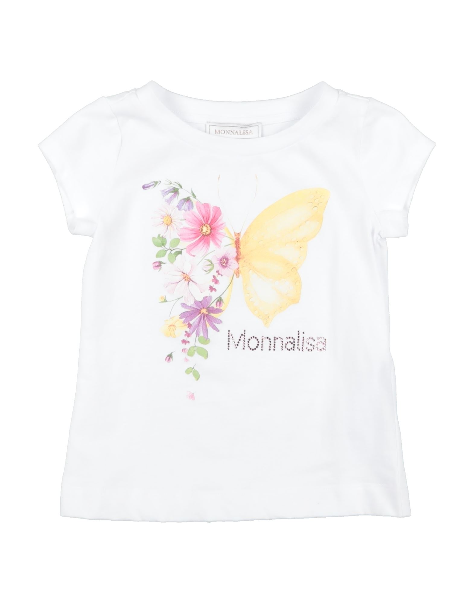 MONNALISA T-shirts Kinder Weiß MONNALISA T-shirts Kinder Weiß von MONNALISA