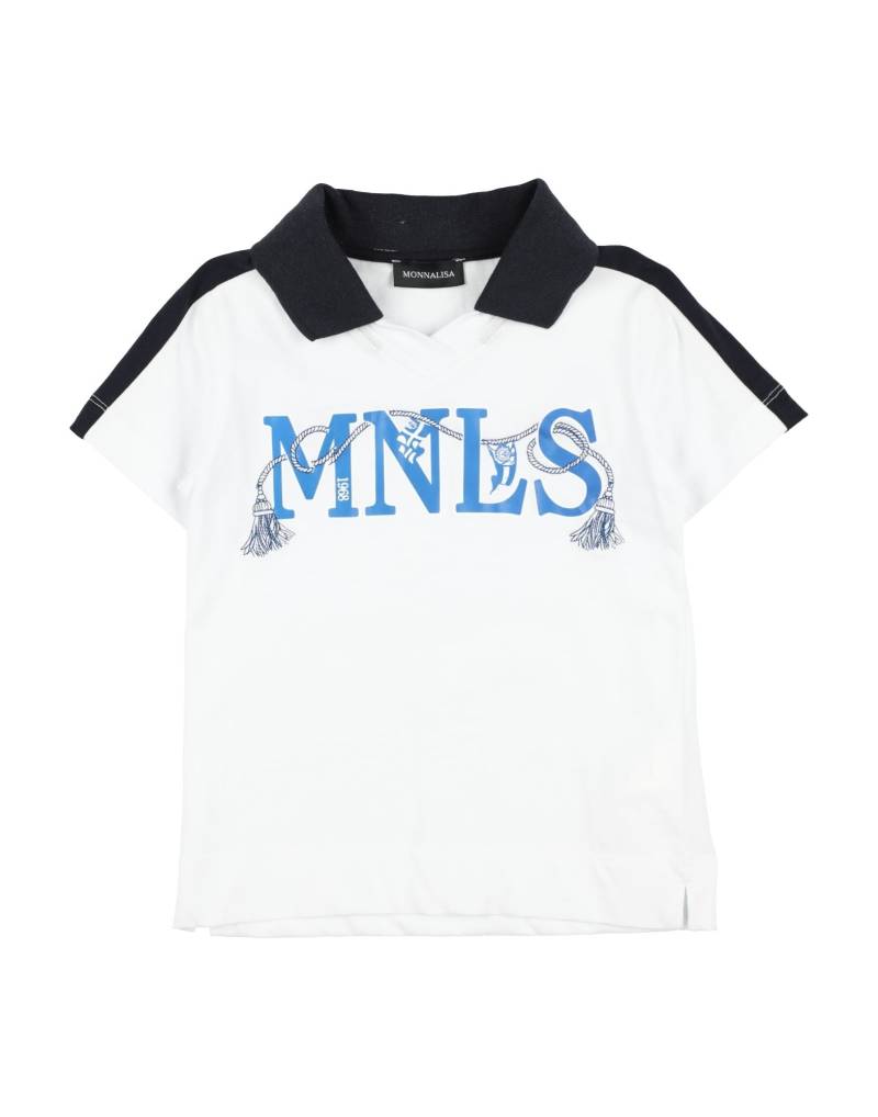 MONNALISA Poloshirt Kinder Weiß von MONNALISA