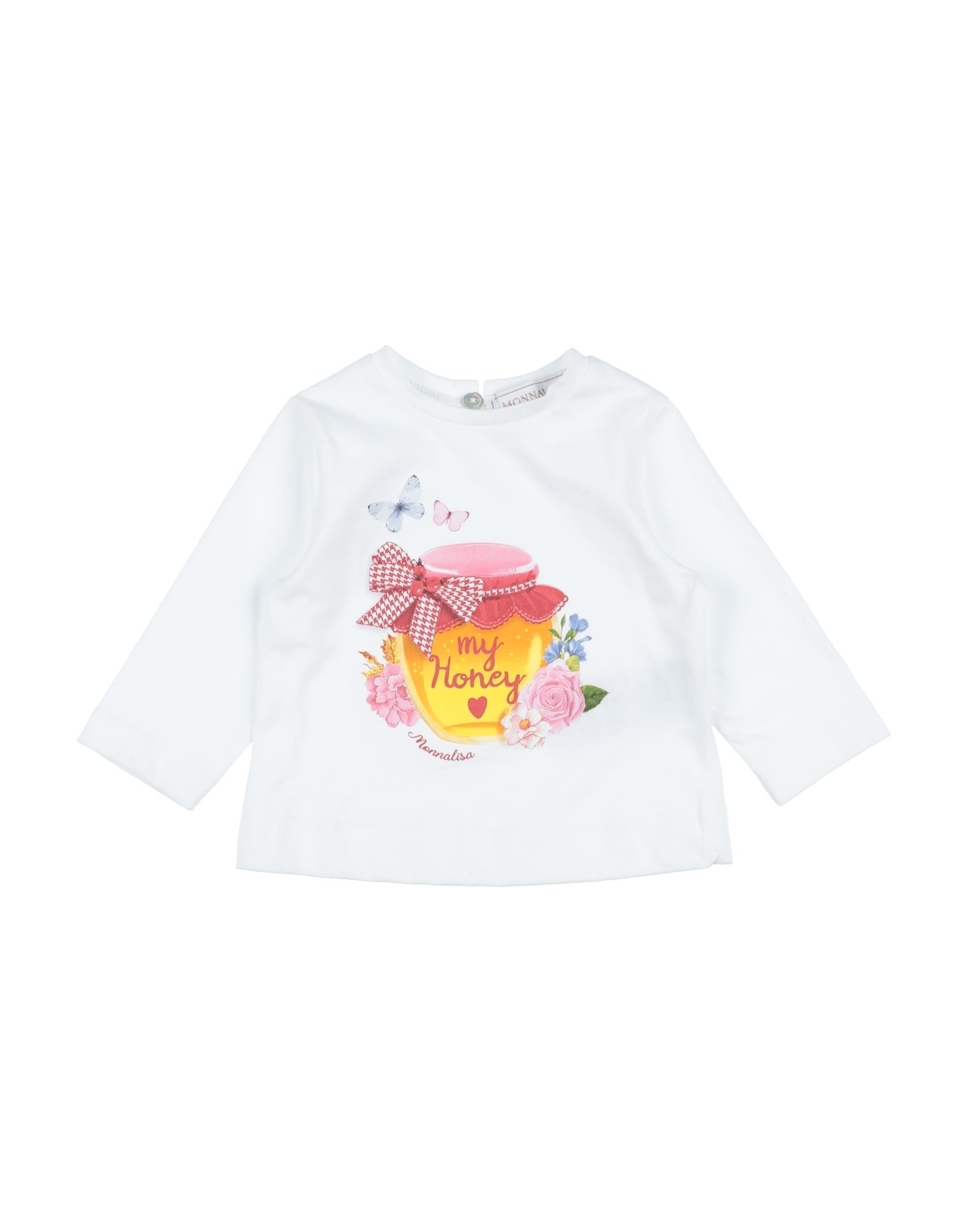 MONNALISA T-shirts Kinder Weiß MONNALISA T-shirts Kinder Weiß von MONNALISA