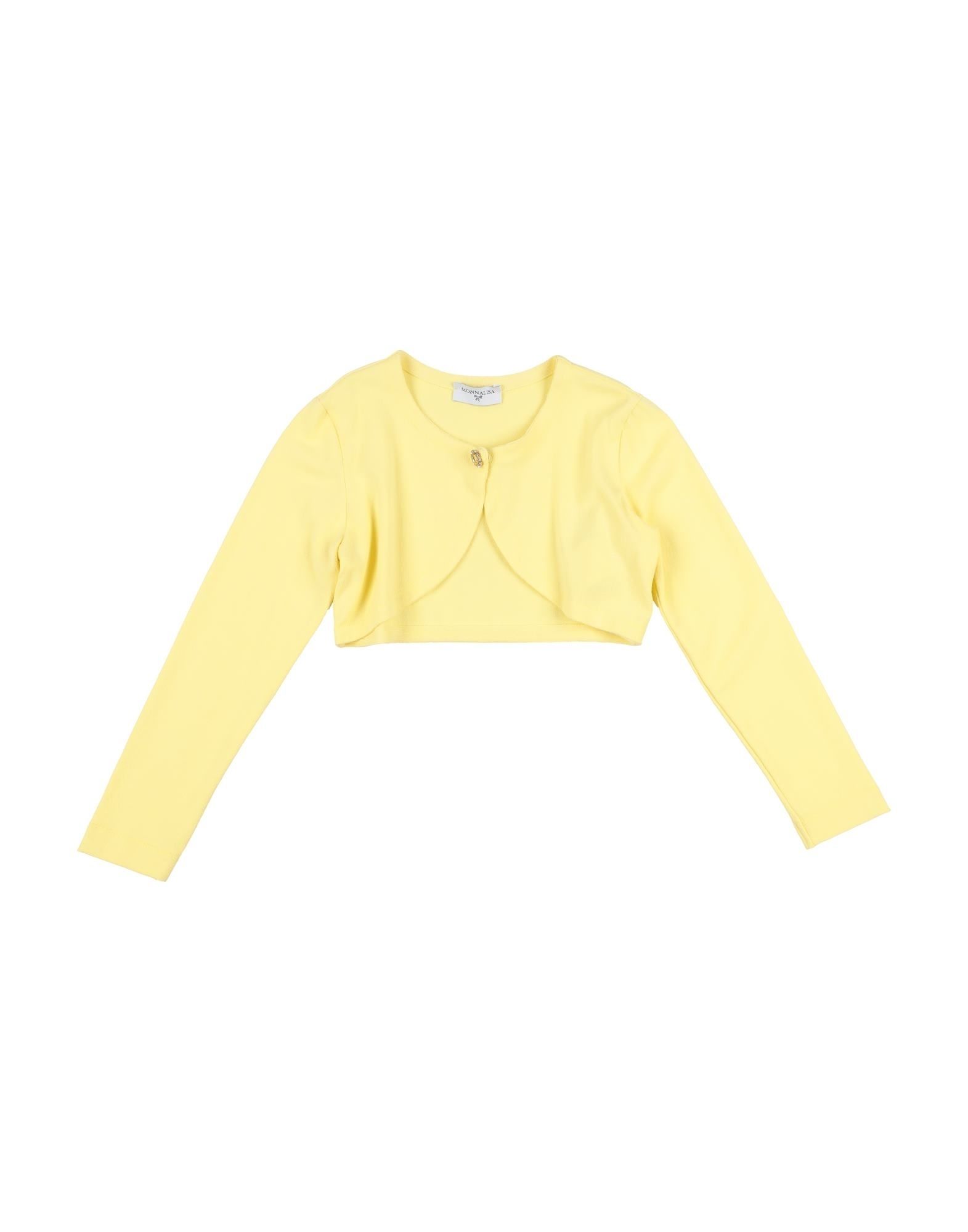 MONNALISA Wickelpullover Kinder Gelb MONNALISA Wickelpullover Kinder Gelb von MONNALISA