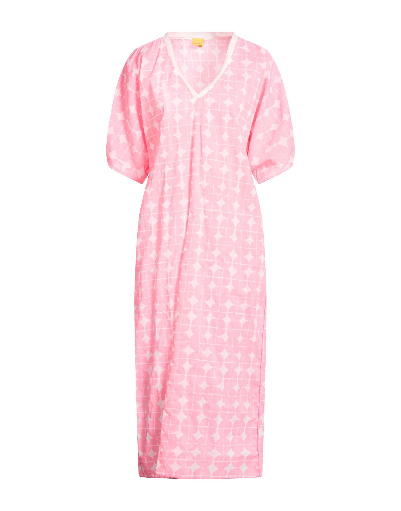MONOPLAZA Midi-kleid Damen Rosa von MONOPLAZA