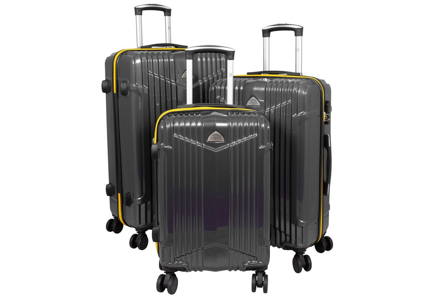 MONOPOL® Trolleyset - Kofferset 3-tlg. aus Polycarbonat - div. Farben von MONOPOL®
