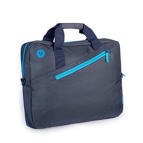 MONRAY NGS GINGER BLUE - Aktentasche für Laptops bis zu 15,6 Zoll, mit Innenfächern und Außentasche, in blau und türkis von NGS