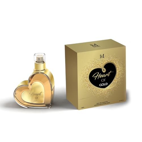 Heart Ommontage Eau de Parfum für Damen, Eau de Parfum Heart of Gold, Flasche mit 80 ml von MONTAGE