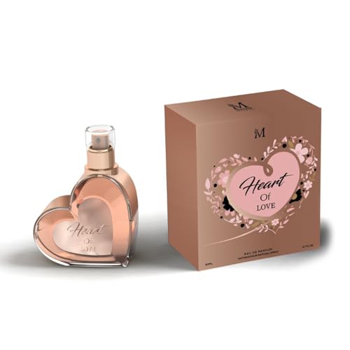 MONTAGE -Parfum für Damen, Eau de Parfum, HEART OF LOVE Flasche mit 80 ml von MONTAGE