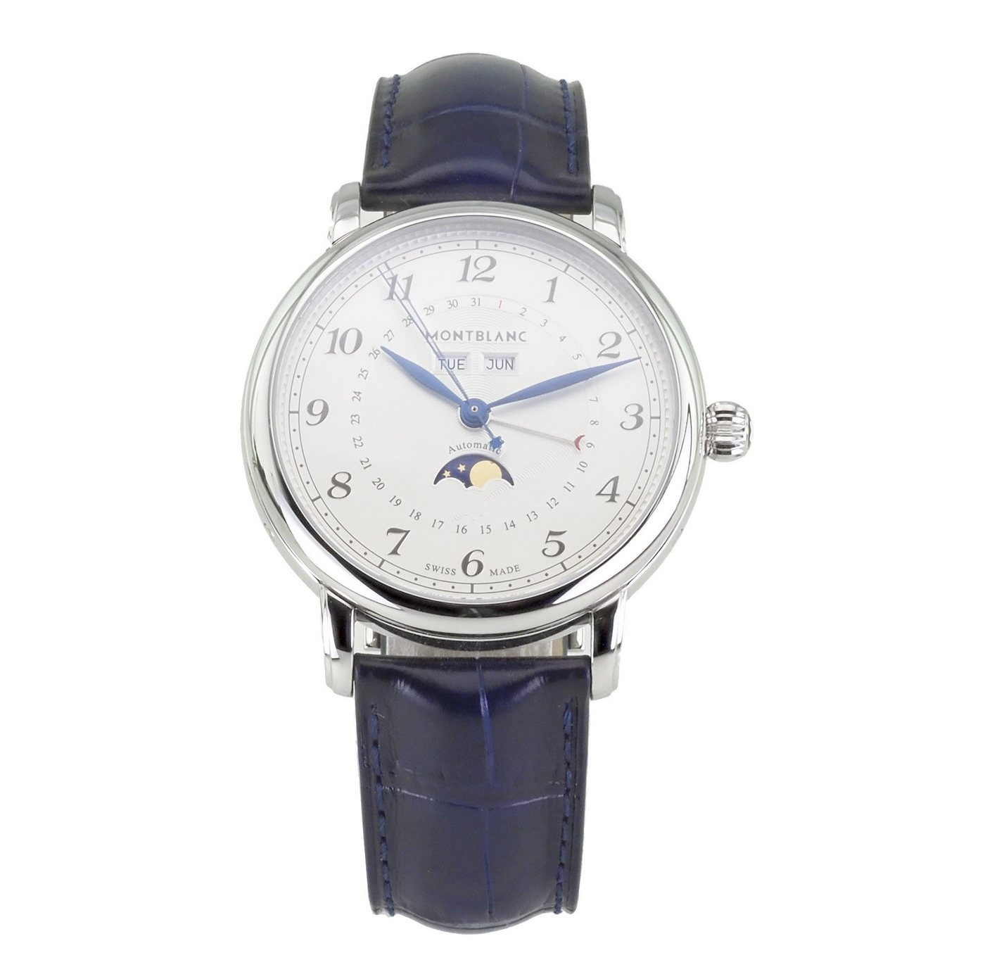MONTBLANC Automatikuhr Herren Uhr Legacy MB118516 / 7474 42 mm Ø Moonphase Star Legacy, Moonphase,Datumsanzeige 1 - 31, Wochentag- und Monatsanzeige von MONTBLANC
