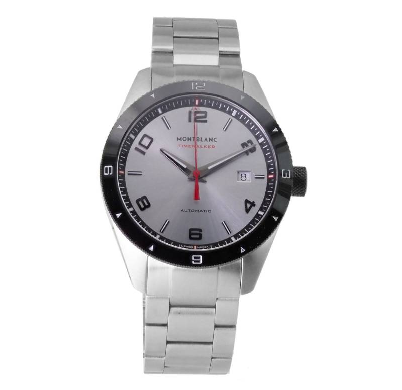 MONTBLANC Automatikuhr schweizer Herren Uhr 116057 / 7426 Timewalker von MONTBLANC