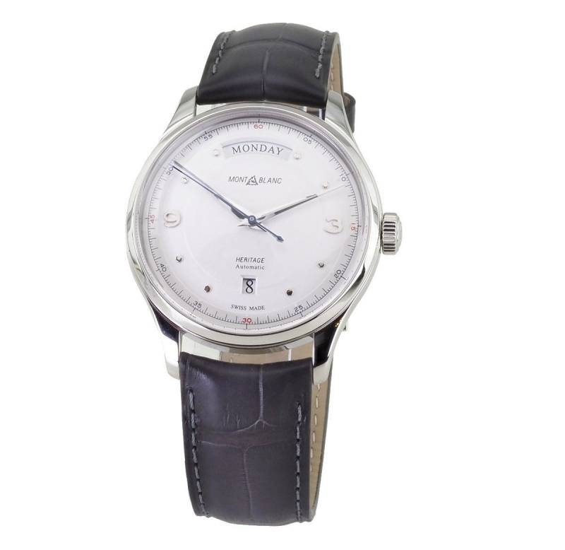 MONTBLANC Automatikuhr schweizer Herren Uhr Heritage 119947 / 7426 Day Date, Saphirglas, Day Date Anzeige MONTBLANC Automatikuhr schweizer Herren Uhr Heritage 119947 / 7426 Day Date, Saphirglas, Day Date Anzeige von MONTBLANC