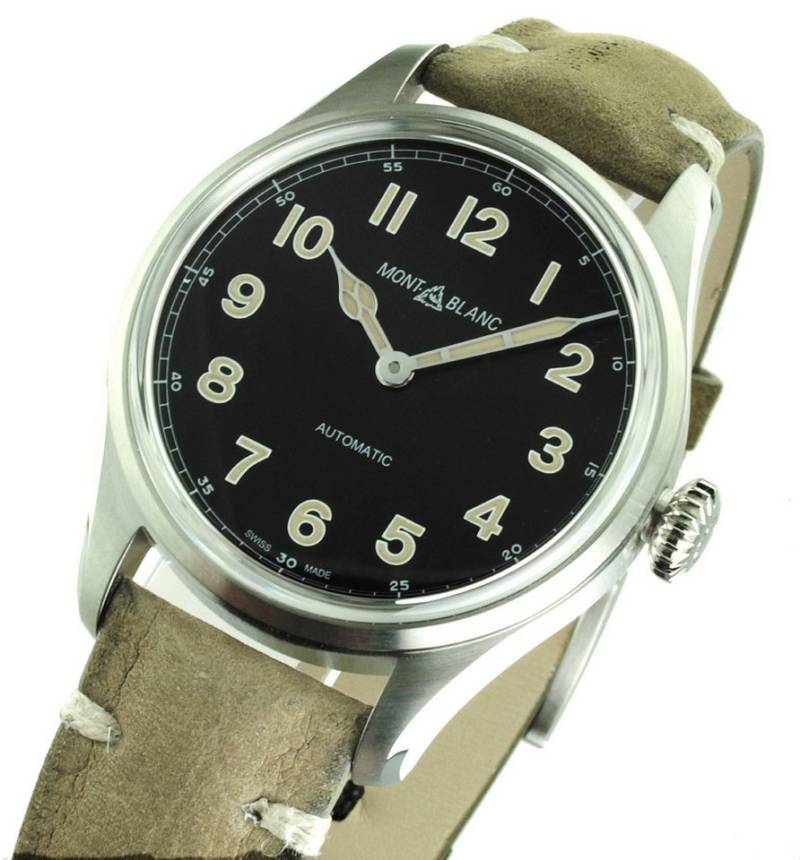 MONTBLANC Automatikuhr schweizer MB119907 / 7498 Herren Uhr Kollektion 1858 1858, Schweizer Automatikwerk von MONTBLANC