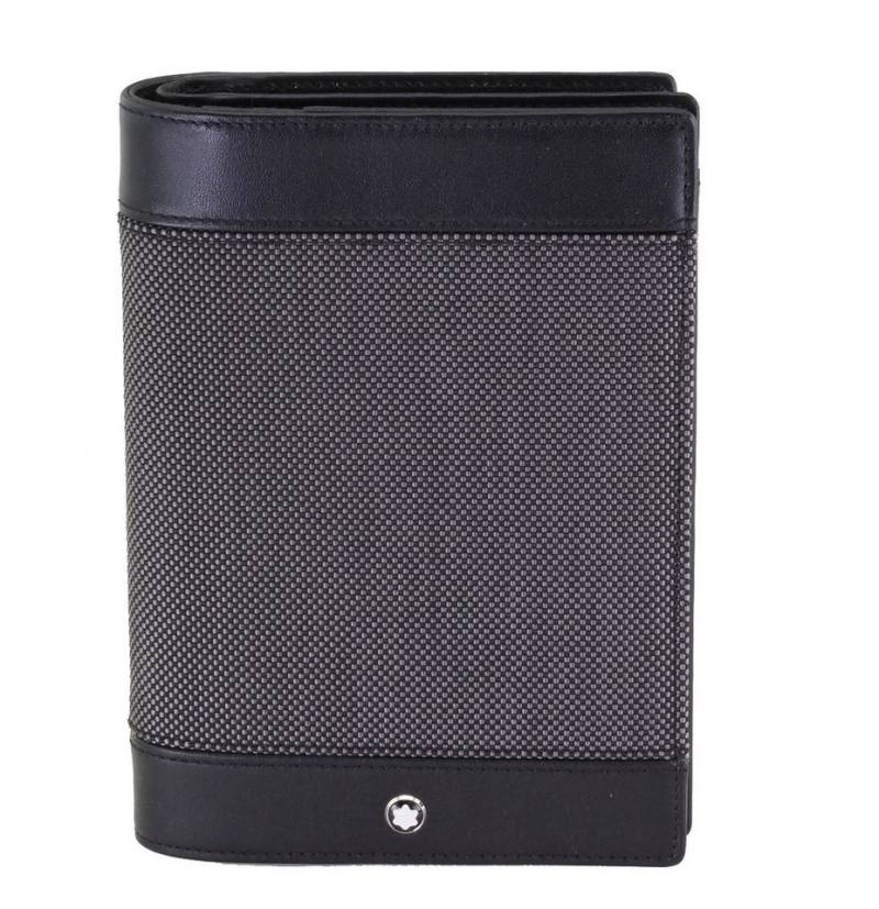 MONTBLANC Dokumententasche Meisterstück MB107640 Passport Holder Dokumententasche, mit Montblanc Prägung und Emblem von MONTBLANC