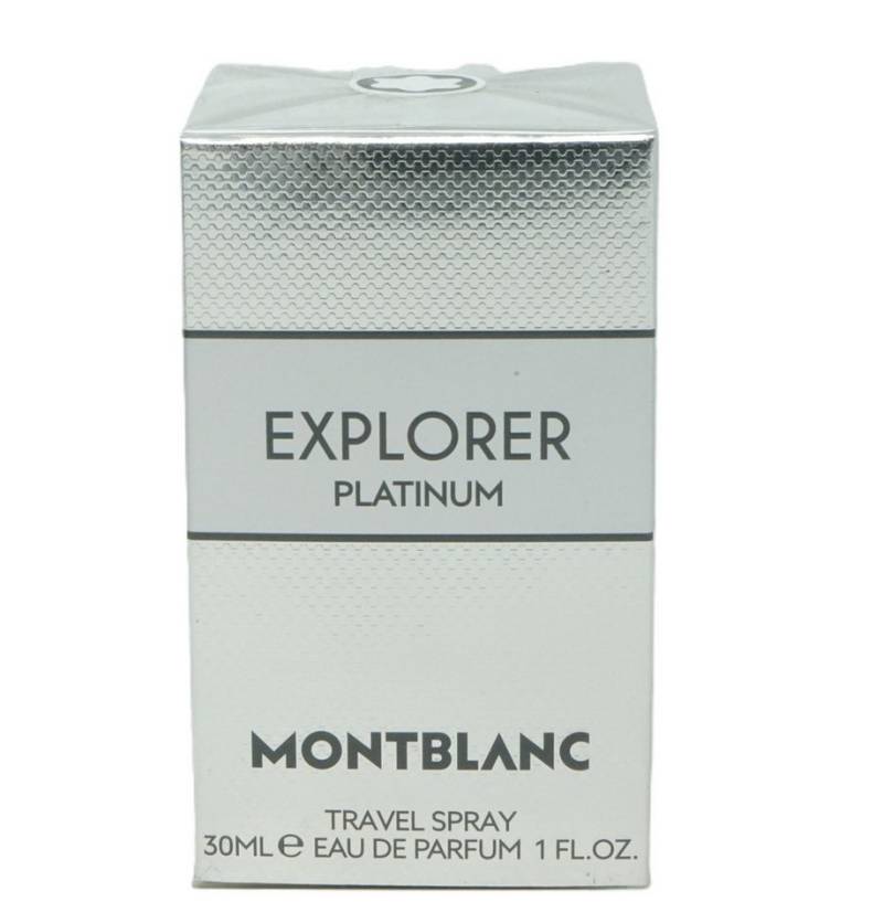 MONTBLANC Eau de Parfum Montblanc Explorer PlatinumTravel Spray Eau de Parfum 30ml von MONTBLANC