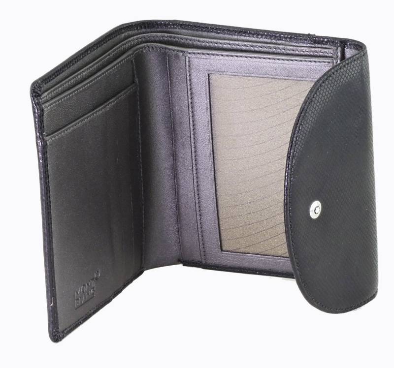 MONTBLANC Geldbörse LA VIE DE BOHEME MB106784 Leder Wallet 3 cc Geldscheinbörse, mit Montblanc Prägung von MONTBLANC