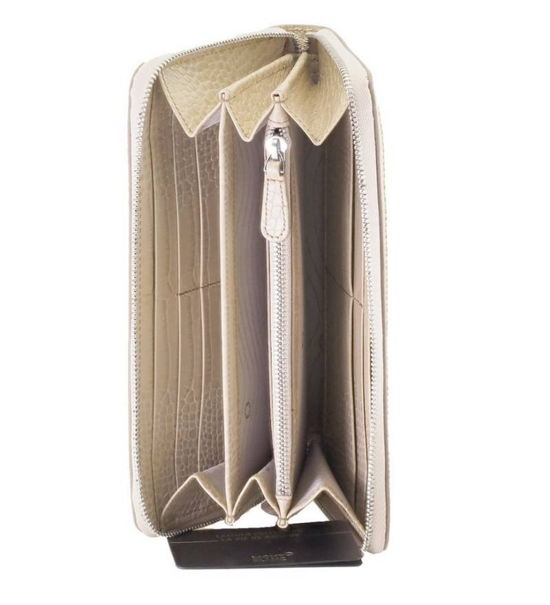 MONTBLANC Geldbörse MB 107614 Karten Brieftasche Münzfach, Brieftasche mit Reissverschluss, Münzfach mit Reissverschluss von MONTBLANC