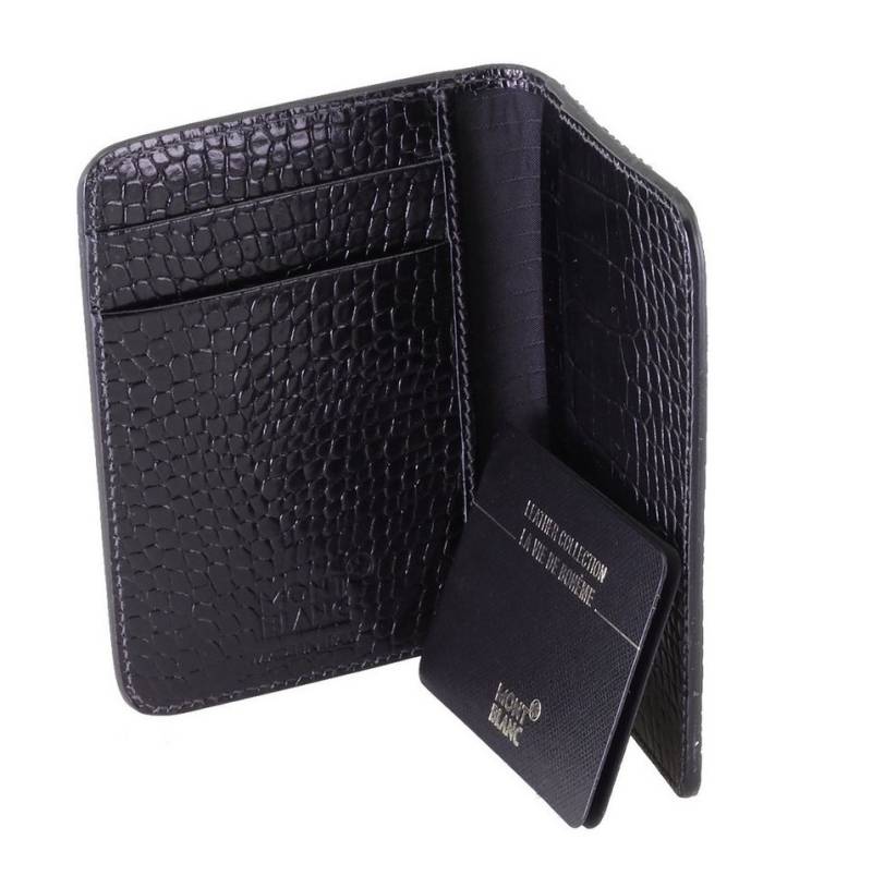 MONTBLANC Geldbörse Meisterstück MB107605 Leder Business Card Holder von MONTBLANC