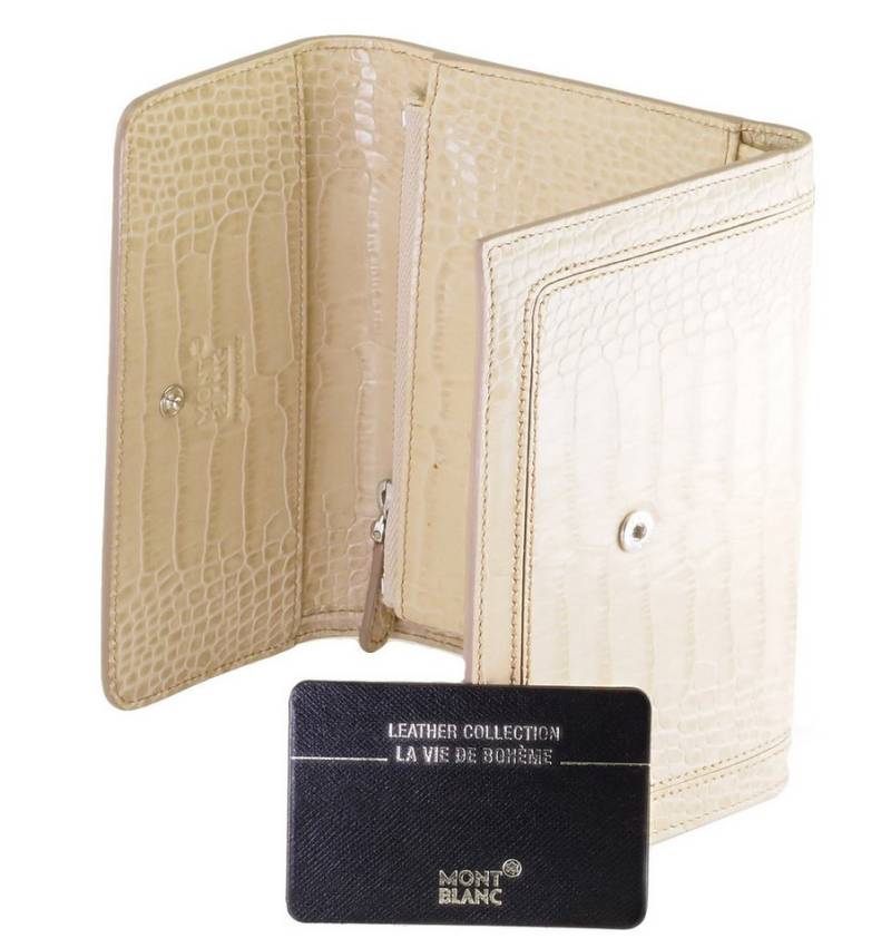 MONTBLANC Geldbörse Meisterstück MB107612 Leder Brieftasche Geldbörse, mit Montblanc Prägung von MONTBLANC