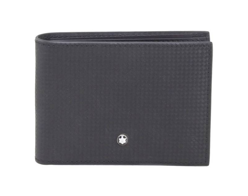 MONTBLANC Geldbörse Meisterstück MB111143 Geldbörse Wallet 6 cc, mit Montblanc Prägung und Emblem von MONTBLANC