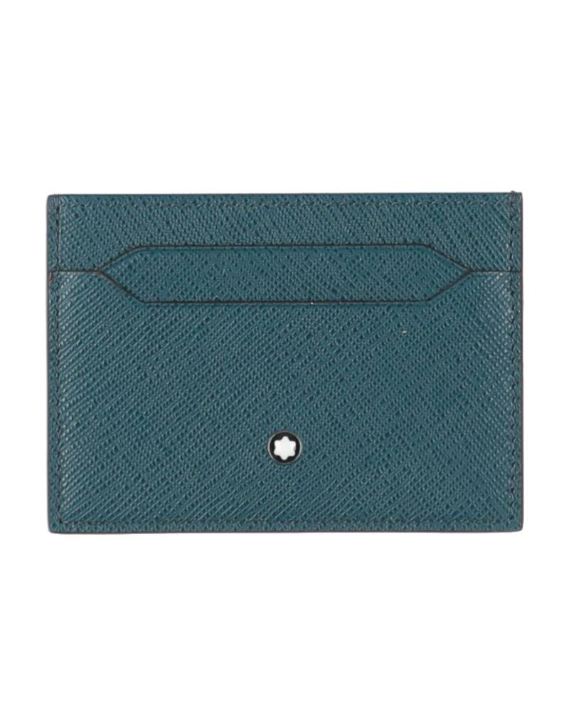 MONTBLANC Kartenetui Herren Aquamarin von MONTBLANC
