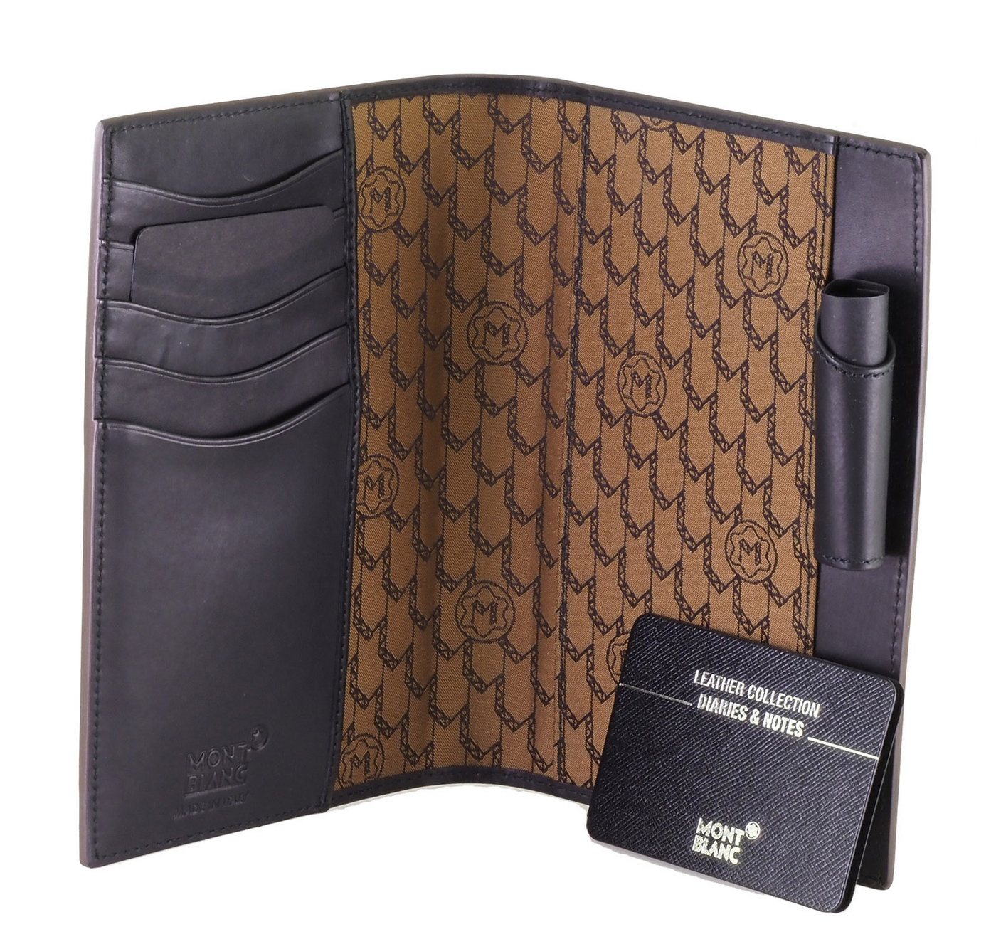 MONTBLANC Kartenetui Meisterstück MB 109206 DIARIES & NOTES Agenda Small, Kartenetui und Halter für Schreibgerät MONTBLANC Kartenetui Meisterstück MB 109206 DIARIES & NOTES Agenda Small, Kartenetui und Halter für Schreibgerät von MONTBLANC