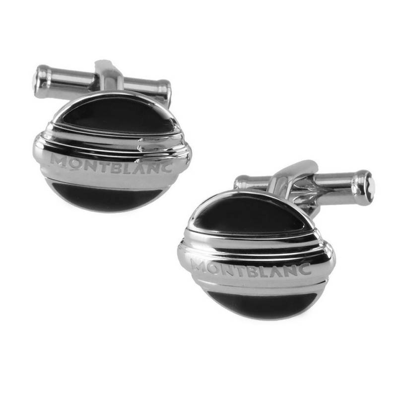 MONTBLANC Manschettenknöpfe Edelstahl wendbar Meisterstück MB 109775 von MONTBLANC