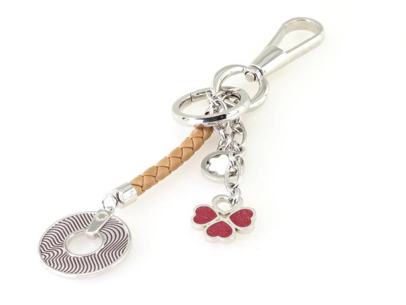 MONTBLANC Schlüsselanhänger MB108556 Key Fob Signature Ladies, mit Montblanc Emblem und Prägung von MONTBLANC