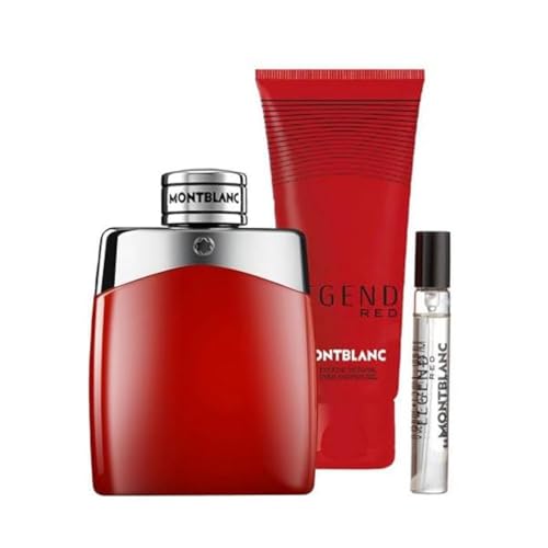 Montblanc Legend Red 3-Piece Gift Set for Men von MONTBLANC