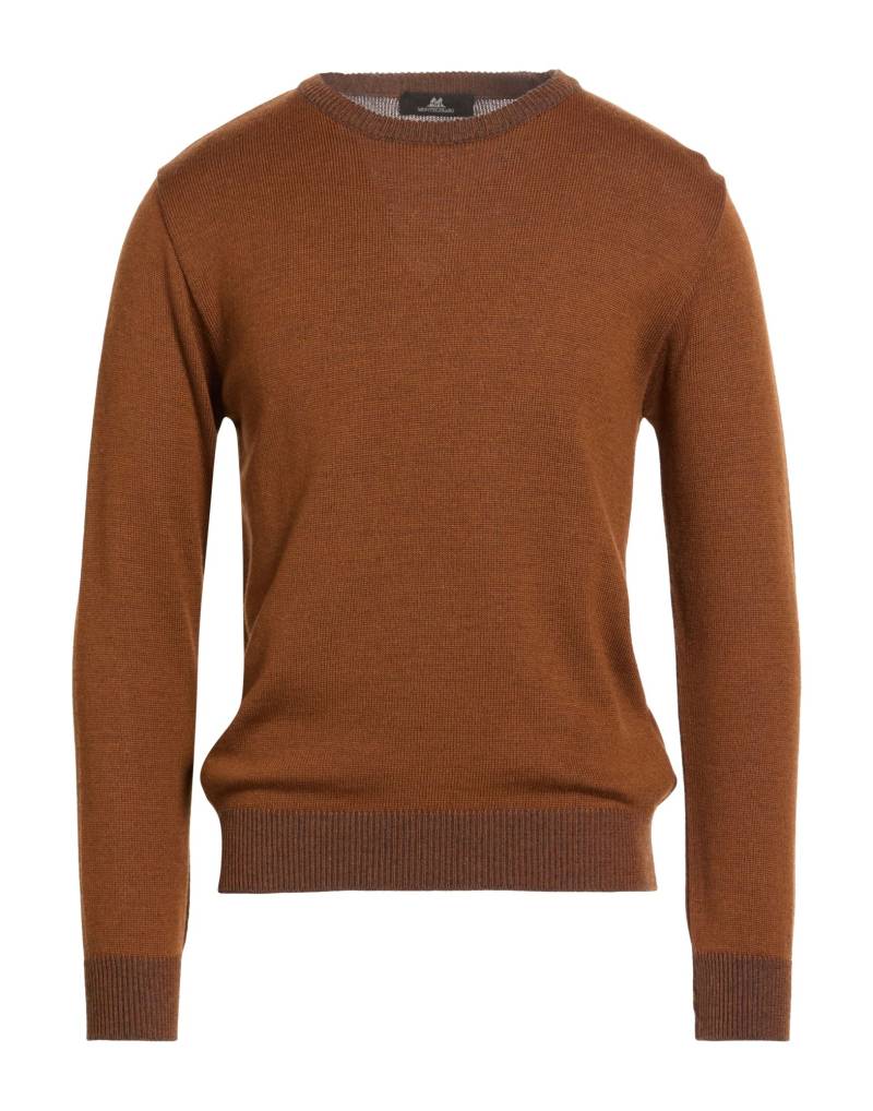 MONTECHIARO® Pullover Herren Braun von MONTECHIARO®