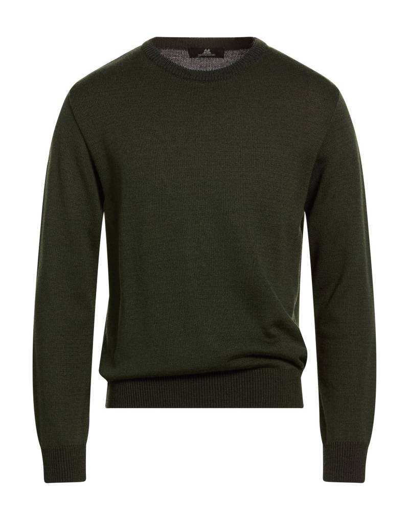 MONTECHIARO® Pullover Herren Militärgrün von MONTECHIARO®