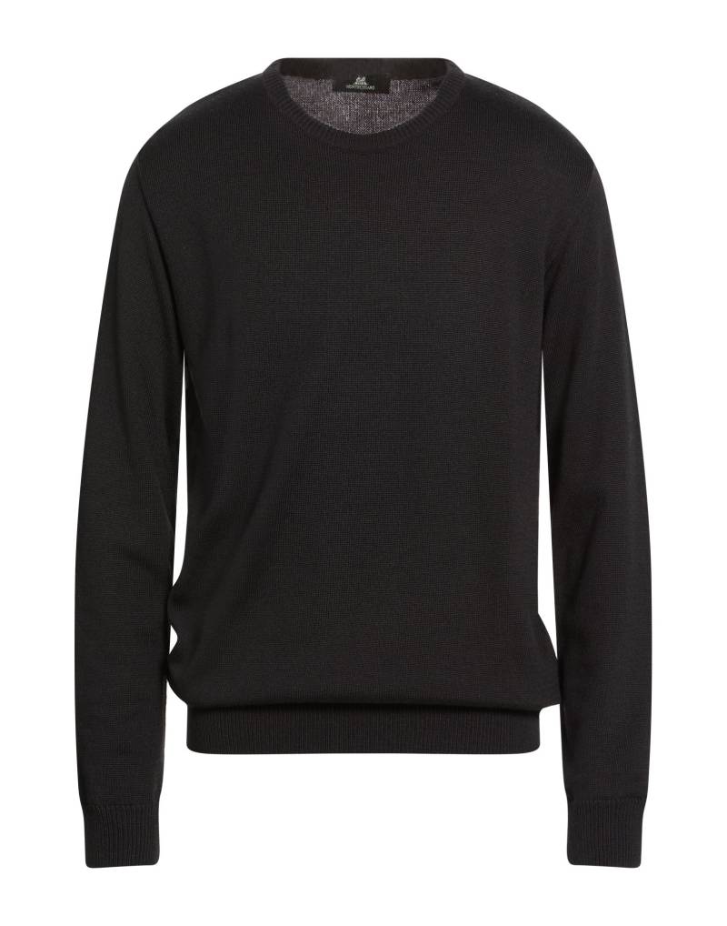 MONTECHIARO® Pullover Herren Schwarz von MONTECHIARO®