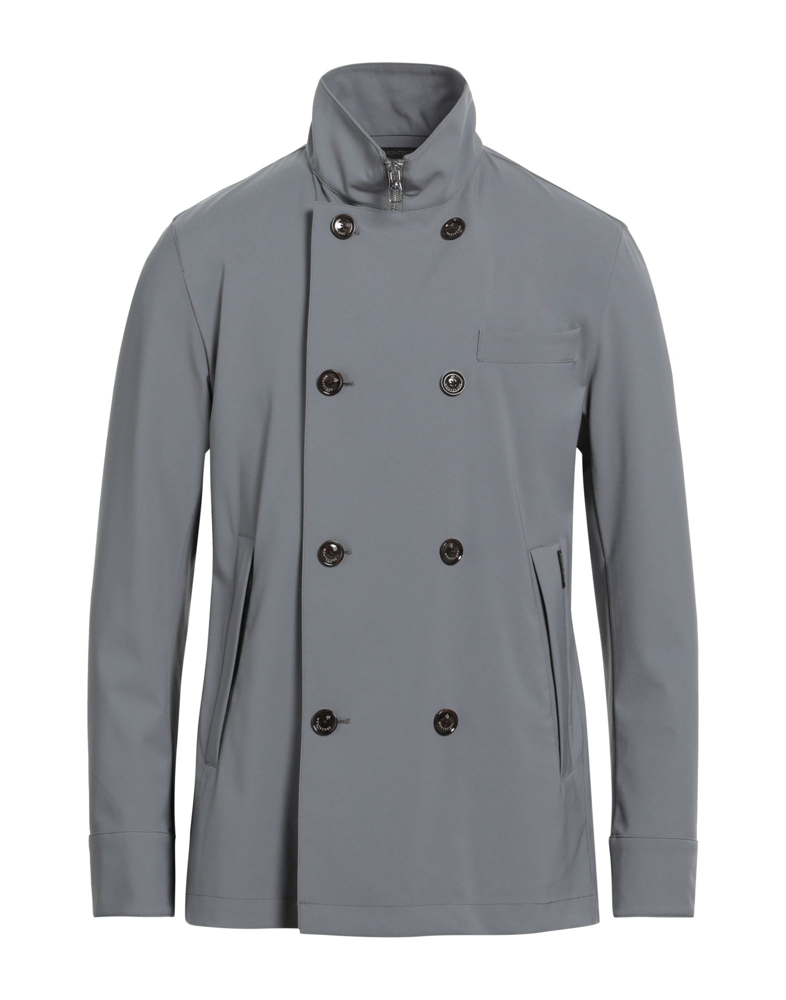 MONTECORE Mantel Herren Grau von MONTECORE