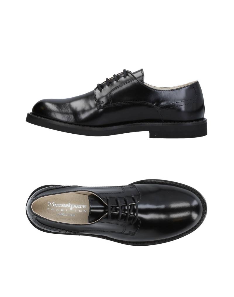 MONTELPARE TRADITION Schnürschuh Kinder Schwarz von MONTELPARE TRADITION