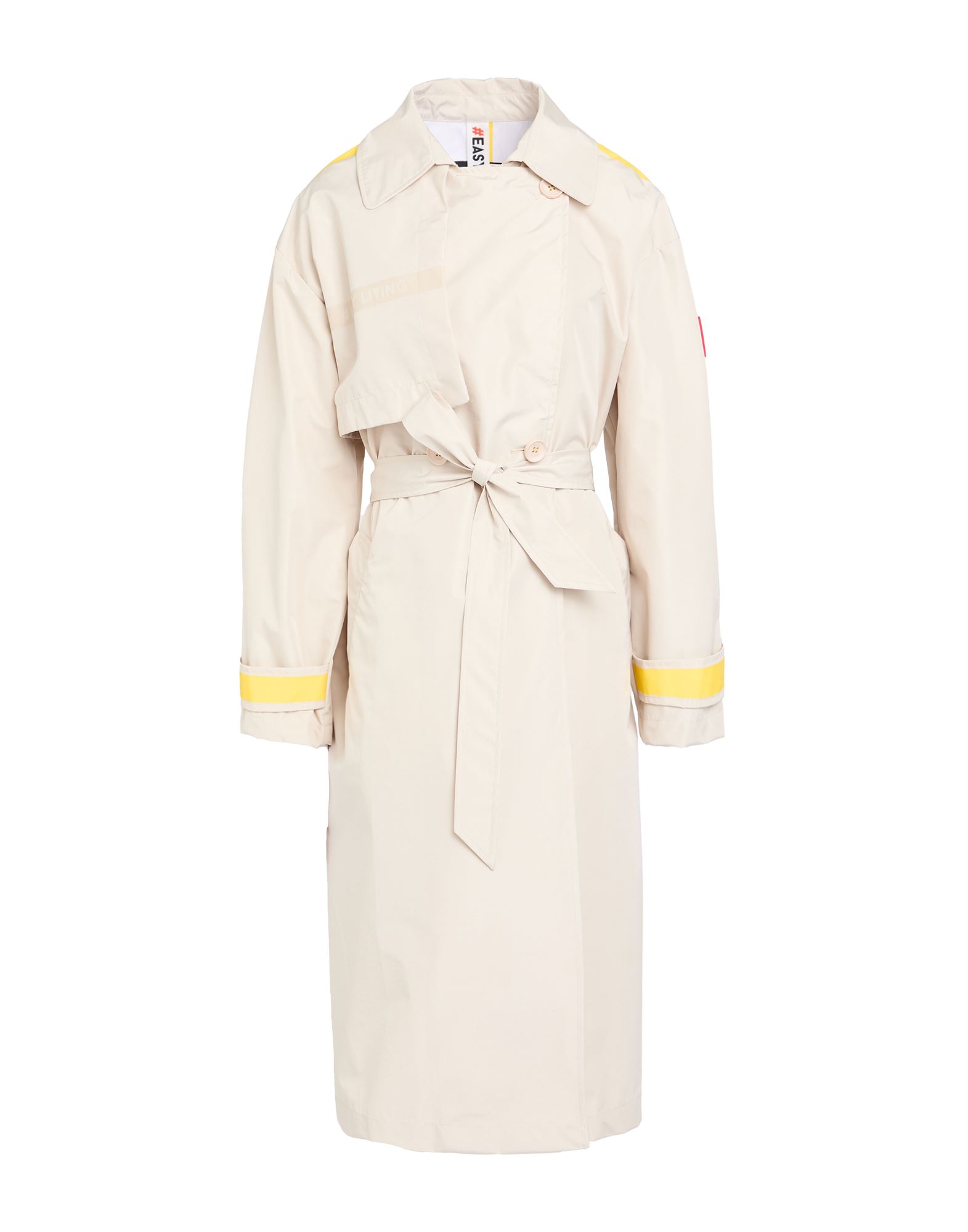 MONTEREGGI POINT Jacke, Mantel & Trenchcoat Damen Beige von MONTEREGGI POINT