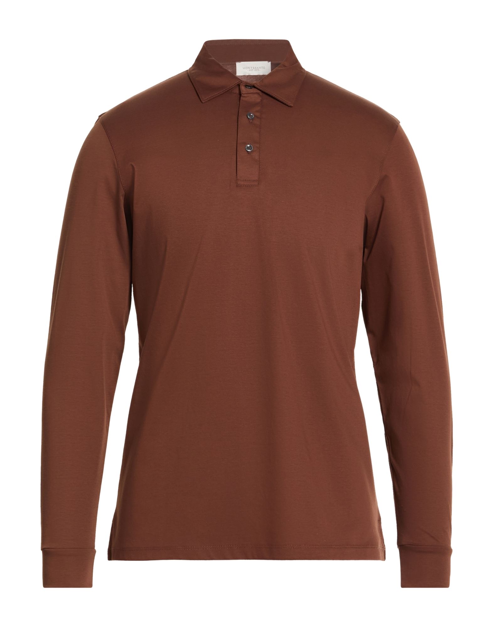 MONTESANTO Poloshirt Herren Braun von MONTESANTO
