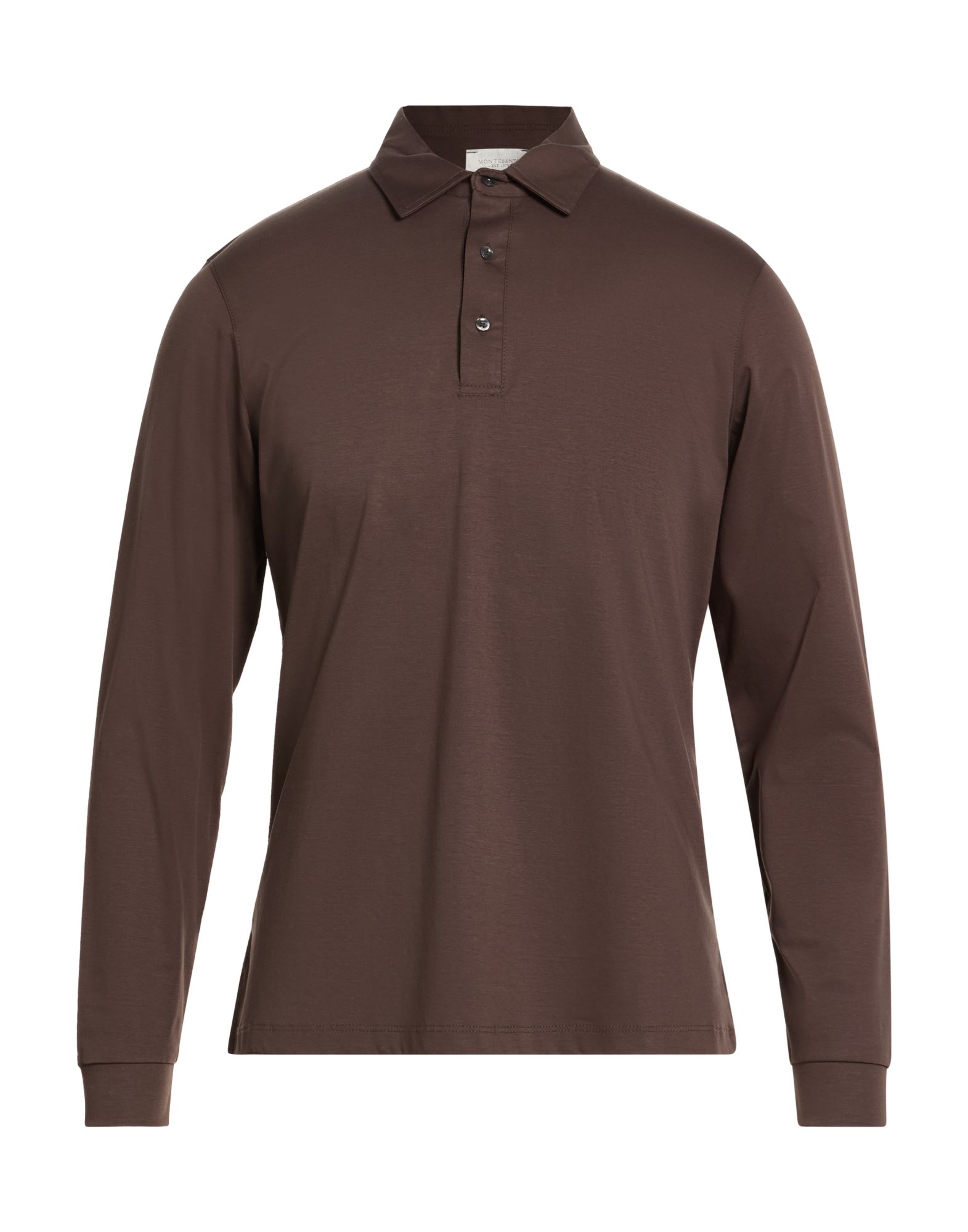 MONTESANTO Poloshirt Herren Dunkelbraun von MONTESANTO