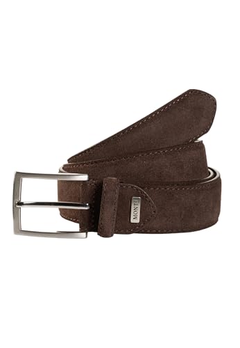 MONTI Herren Ledergürtel MONTREAL - dark brown uni - Größe 100 MONTI Herren Ledergürtel MONTREAL - dark brown uni - Größe 100 von MONTI