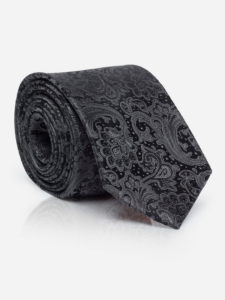 MONTI Krawatte LUAN aus 100 % Seide – mit edlem Paisley-Muster für festliche Anlässe von MONTI