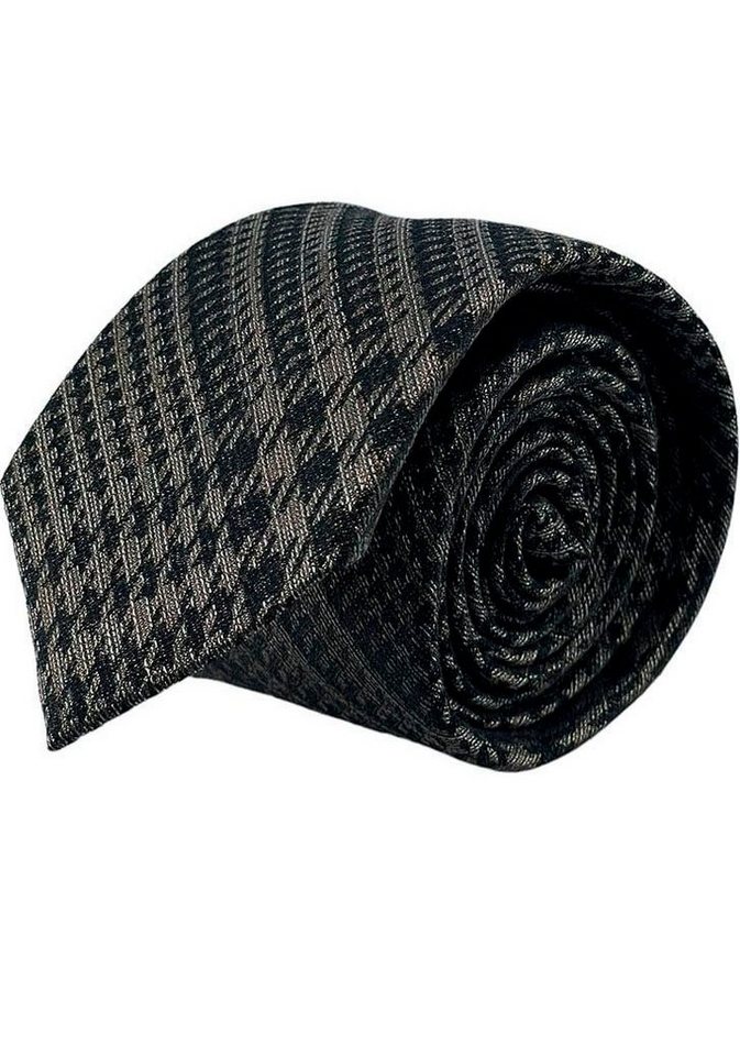 MONTI Krawatte aus reiner Seide, mit ausgefallenem Herbst-Winter-Design von MONTI