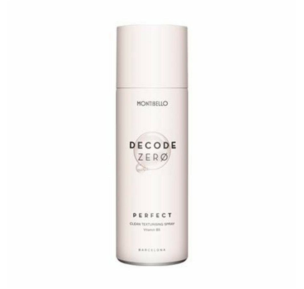 MONTIBELLO Haarspray Decode Zero Perfect Clean Texturising Spray von MONTIBELLO