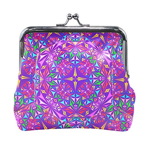 MONTOJ Abstrakter Druck Kinder Kleingeldbörse Damen Geldbörse Münzetui, Mehrfarbig/Meereswellen (Ocean Tides), Einheitsgröße von MONTOJ