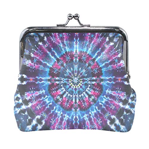 MONTOJ Coole bunte Krawatte Kinder Kleingeldbörse Damen Geldbörse Münzetui, Mehrfarbig/Meereswellen (Ocean Tides), Einheitsgröße von MONTOJ