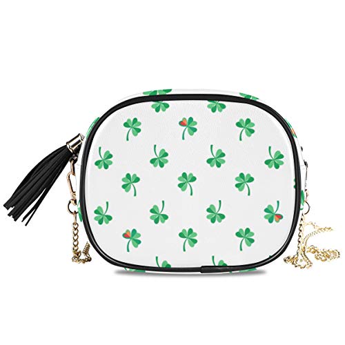 MONTOJ Damen Umhängetasche, kleine Kleeblatt von MONTOJ