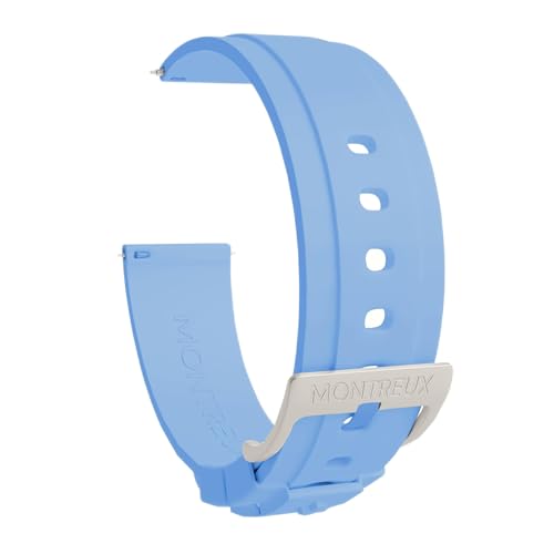 Montreux FKM PREMIUM UHRENARMBAND AUS GUMMI MIT SCHNELLVERSCHLUSS FÜR ROLEX OMEGA TAG HEUER SEIKO UND MEHR MIAMI BLUE Montreux FKM PREMIUM UHRENARMBAND AUS GUMMI MIT SCHNELLVERSCHLUSS FÜR ROLEX OMEGA TAG HEUER SEIKO UND MEHR MIAMI BLUE von MONTREUX
