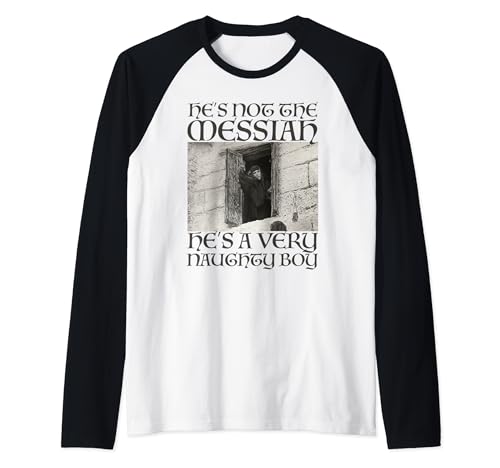 Monty Python Offizieller Messiah Naughty Boy Raglan Monty Python Offizieller Messiah Naughty Boy Raglan von MONTY PYTHON