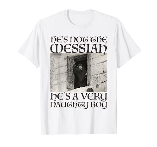 Monty Python Offizieller Messiah Naughty Boy T-Shirt von MONTY PYTHON