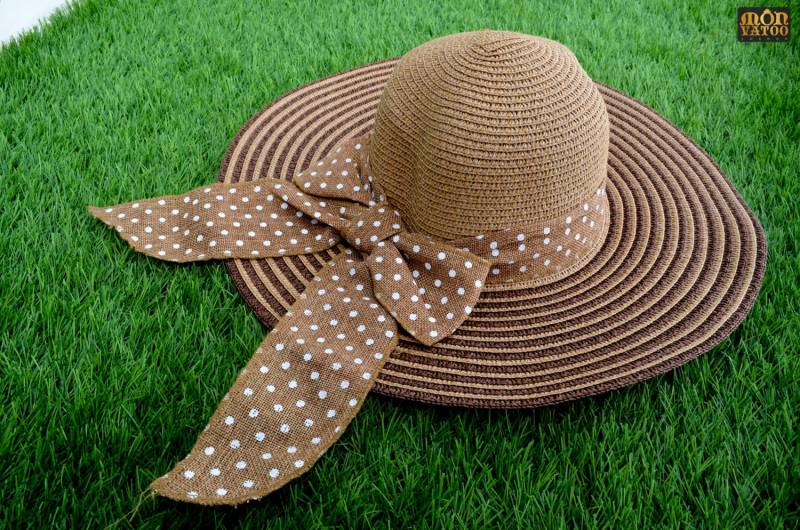 Braune Dotty Bow Hut Braune Dotty Bow Hut von MONVATOOLondon