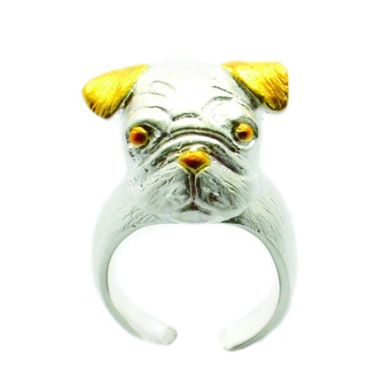 Edel Mops Ring Edel Mops Ring von MONVATOOLondon