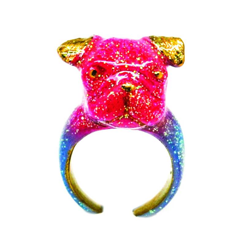 Kobalt Mops Ring von MONVATOOLondon